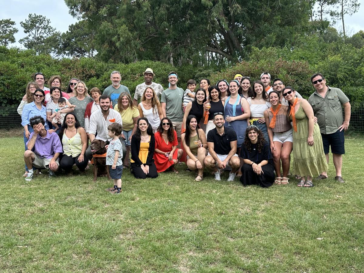 Foto grupal de la despedida de año del Departamento de Histología y Embriología, 2024.